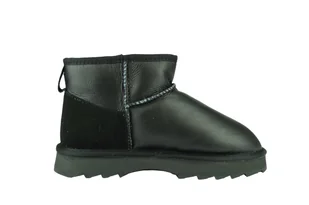 Buty EMU AUSTRALIA Śniegowce Sharky Micro Town 13154 BLAK 38 - Śniegowce damskie - miniaturka - grafika 1