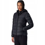 Kurtki damskie - Kurtka damska Champion Hooded Polyfilled czarna 117568 KK001 S - miniaturka - grafika 1