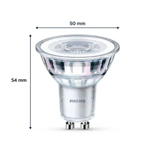 Philips żarówka LED GU10 3,5W 255lm 827 36° 6 szt. - Żarówki LED - miniaturka - grafika 1