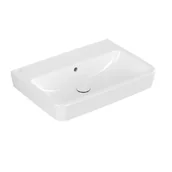 Umywalki - Villeroy & Boch O.novo Umywalka wisząca 65x46 cm bez otworu na baterię z przelewem weiss alpin 4A416701 - miniaturka - grafika 1