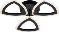 Lampy sufitowe - Lampa sufitowa VEN Trójkątna lampa sufitowa W7112-3S BK czarny plafon ledowy 48W - miniaturka - grafika 1