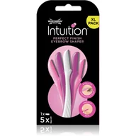 Maszynki do golenia i wkłady - WILKINSON SWORD INTUITION PERFECT FINISH MASZYNKI JEDNORAZOWE DO BRWI I TWARZY 5 SZTUK - miniaturka - grafika 1