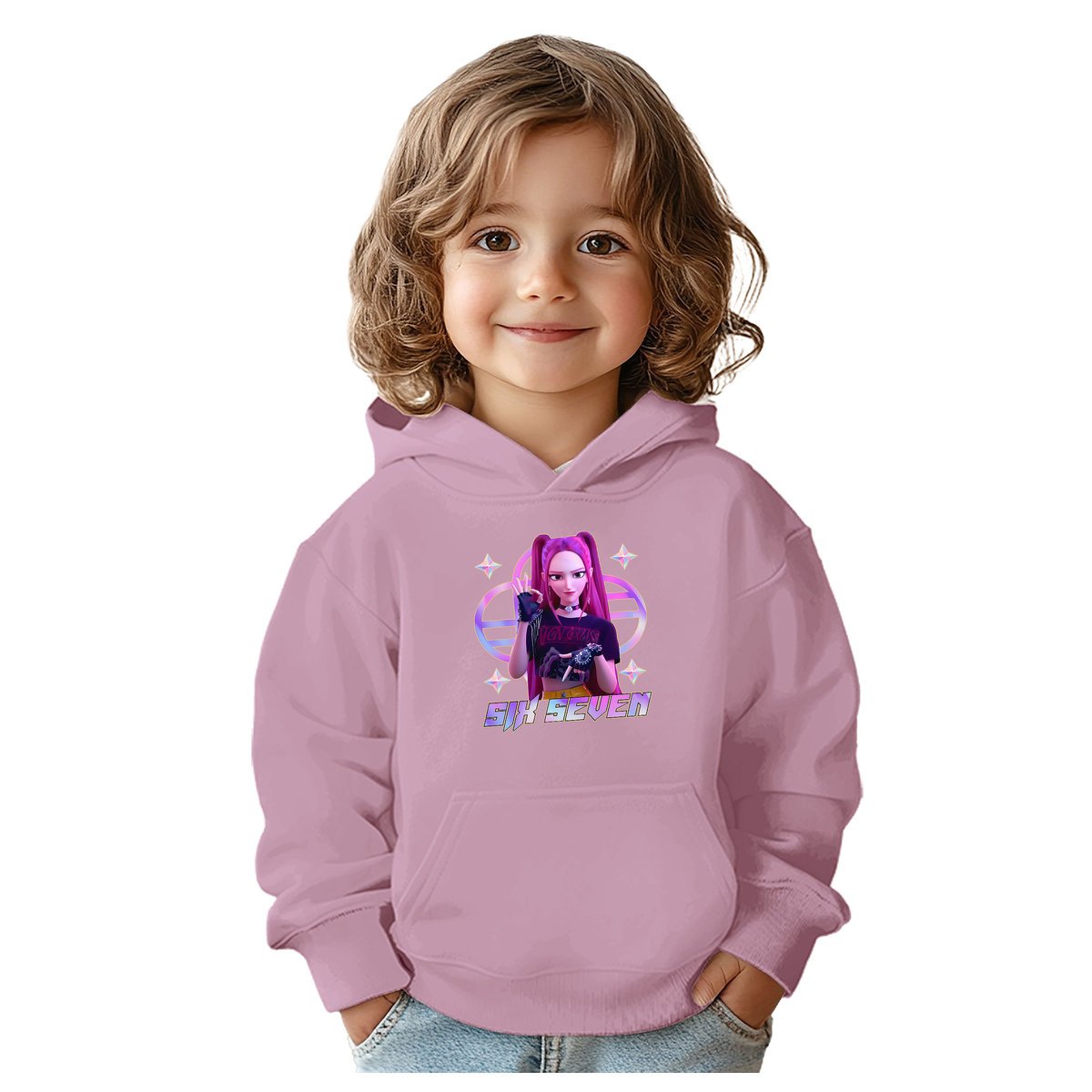 BLUZA DZIECIĘCA 67 SIX SEVEN VIRAL HUNTRIX 122-128 CHŁOPIĘCA DZIEWCZĘCA