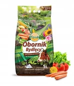 Nawozy ogrodnicze - OBORNIK BYDLĘCY GRANULAT ORGANICZNY NAWÓZ 5 litrów - miniaturka - grafika 1