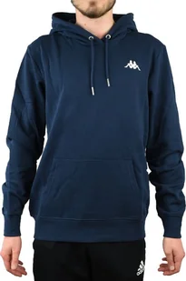 Kappa Bluza męska Vend Hooded granatowa r. L 707390-19-4024 - Bluzy męskie - miniaturka - grafika 1