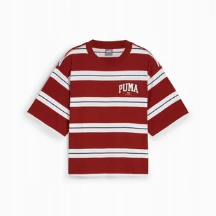 PUMA KOSZULKA SQUAD STRIPED 68153813 r XS - Koszulki i topy damskie - miniaturka - grafika 1