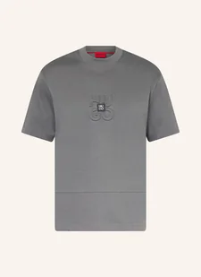 Hugo T-Shirt Debostac grau - Moda i Uroda OUTLET - miniaturka - grafika 1
