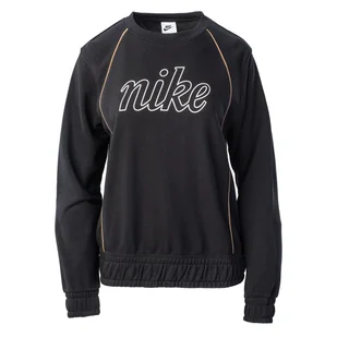 Damska Bluza NIKE W NSW IC FLC TOP CE DQ6244-010 – Czarny - Bluzy damskie - miniaturka - grafika 1