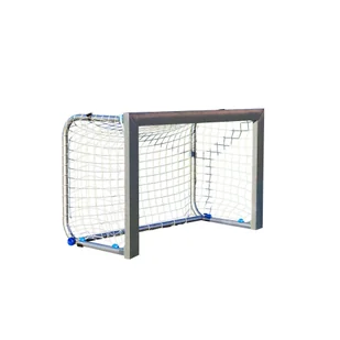 Aluminiowa mini bramka do piłki nożnej 1,2 x 0,8 m - Praktyczna na małe boiska - Piłka nożna - miniaturka - grafika 1