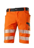 Spodenki damskie - BP 2045-847-6556 szorty, 85,5% poliester, 12% bawełna, 2,5% elastolefin, Warnorange/antracytowy, nowoczesny krój, rozmiar 48N - miniaturka - grafika 1