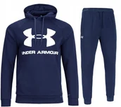 Dresy męskie - UNDER ARMOUR OCIEPLANY MÄSKI DRES BAWEĹNA BLUZA SPODNIE / rozm L - miniaturka - grafika 1