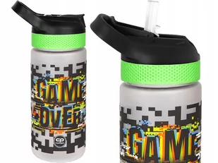 COOLPACK Bidon Szkolny BIBBY Game Over 420 ml - Shakery i bidony sportowe - miniaturka - grafika 1