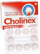 Przeziębienie i grypa - GlaxoSmithKline Cholinex Intense 20 pastylek o smaku jeżynowym - miniaturka - grafika 1