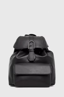 Furla plecak skórzany damski kolor czarny mały gładki - Torebki damskie - miniaturka - grafika 1