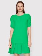 Sukienki - DKNY Sukienka codzienna DD2A3935 Zielony Relaxed Fit - miniaturka - grafika 1