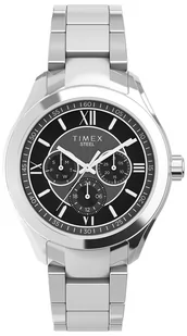 Zegarek Zegarek Timex TW2V95400 Dress Steel Chronograph - Zegarki męskie - miniaturka - grafika 1