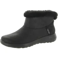 Botki damskie - Skechers Damskie botki Go Joy Cozy Dream, Czarny, 38.5 EU - miniaturka - grafika 1
