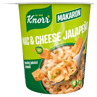 Knorr Mac & Cheese Jalapeño Makaron 62 g - Szybkie dania obiadowe - miniaturka - grafika 1