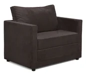 Fotele - Fotel Otto Lincoln 29 Brązowy - miniaturka - grafika 1