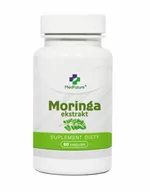 Włosy, skóra, paznokcie - MEDFUTURE MedFuture Moringa Ekstrakt, 60kaps. - miniaturka - grafika 1