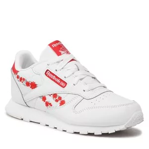 Buty Reebok - Classic Leather Shoes HP9521 Biały - Baleriny - miniaturka - grafika 1