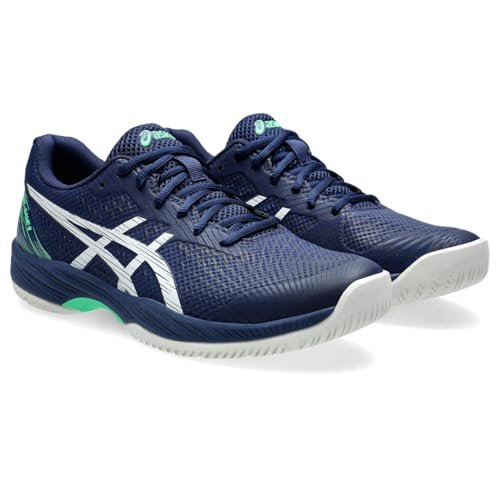 ASICS Męskie trampki Gel-Game 9, Blue Expanse White, 47 EU, Blue Expanse White, 47 EU