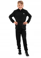 Bluzy dla dziewczynek - Komplet Dresowy Adidas Spodnie Bluza Dziecięcy r. 152 cm GN3974 Czarny - miniaturka - grafika 1