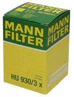 Filtry oleju - MANN FILTR OLEJU HU 930/3 x - miniaturka - grafika 1