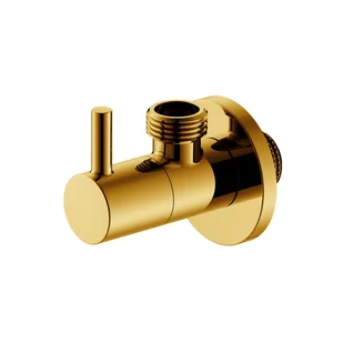Zawór kątowy 1/2 x 3/4" złoty ARGO 5907732093445 - Zawory i kraniki - miniaturka - grafika 1