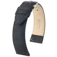 Akcesoria do zegarków - Czarny pasek skórzany 18 mm HIRSCH Osiris Nubuk 03433050-2-18 (L)  | OFICJALNY SKLEP | RATY 0% • Zapłać później PayPo • GRATIS WYSYŁKA ZWROT DO 365DNI - miniaturka - grafika 1