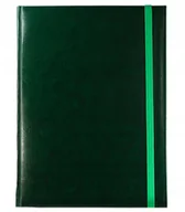 Notesy i bloczki - Notes książkowy A4 Mexo ZIELONY gumka zamykająca seledynowa, notatnik - miniaturka - grafika 1