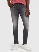 Spodnie męskie - Guess Jeansy Miami M2YAN1 D4Q52 Szary Skinny Fit - miniaturka - grafika 1