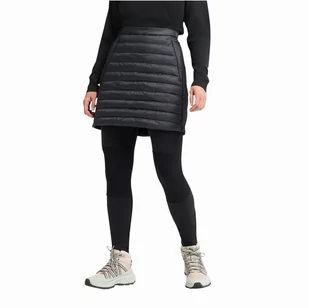 Ocieplana spódnica Jack Wolfskin ROUTEBURN PRO INS SKIRT W black - XS - Spódnice - miniaturka - grafika 1