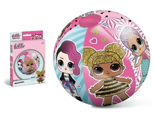 MONDO Piłka plażowa L.O.L Surprise 50 cm GXP-690570 - Pływanie - miniaturka - grafika 1