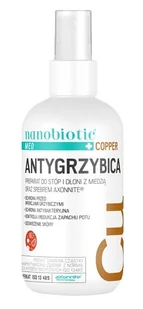 NANO-TECH POLSKA sp. z o.o. sp. k. NANO-TECH POLSKA sp z o.o sp k NANOBIOTIC MED+ COPPER 150 ml 7069899 - Problemy skórne - miniaturka - grafika 1