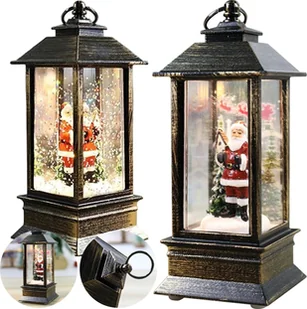 Dekoracja świąteczna Heckermann mikołaj - Ozdoby bożonarodzeniowe - miniaturka - grafika 1