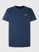 Koszulki męskie - Pepe Jeans Koszulka w kolorze granatowym - miniaturka - grafika 1