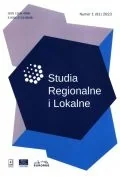 Czasopisma - studia regionalne i lokalne 1 ( 91) 2023 - miniaturka - grafika 1