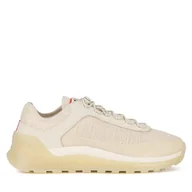 Sneakersy damskie - Sneakersy Hunter WFF1100REN-SSA Beżowy - miniaturka - grafika 1