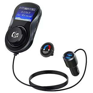 Modulator FM PNI Valentine F800 Bluetooth, odtwarzacz MP3, nadajnik FM, gniazdo micro SD, podwójny USB, QC3.0 - Transmitery FM - miniaturka - grafika 1