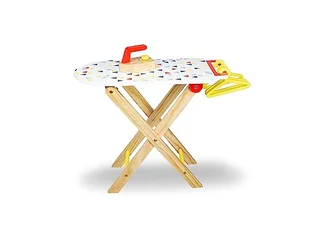 TEOREMA 40653 - Drewniana deska do prasowania z akcesoriami, H. 55 cm - Zabawki AGD - miniaturka - grafika 1