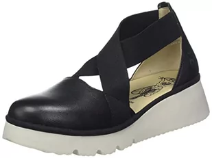 Fly London Sandały damskie PACY415FLY, czarne, 7 UK, Czarny, 40 EU - Sandały damskie - miniaturka - grafika 1