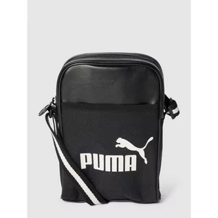 Torby męskie - Torba na ramię z nadrukiem z logo model Campus Compact Portable - Puma - grafika 1