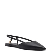 Sandały damskie - Michael Kors Skórzane baleriny VERONICA - miniaturka - grafika 1