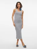 Sukienki - Vero Moda Sukienka w kolorze biało-czarnym - miniaturka - grafika 1