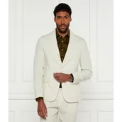 Marynarki męskie - BOSS BLACK Lniana marynarka P-Hanry-Flaps-WG-252 | Slim Fit - miniaturka - grafika 1