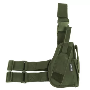 Mil-Tec - Kabura udowa - M9, USP, P99, SIG - Zielony OD - 16140001 - Odzież taktyczna i umundurowanie - miniaturka - grafika 1