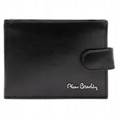 Portfele - PIERRE CARDIN PORTFEL MĘSKI CZARNY SKÓRA NATURALNA POJEMNY WYSOKA JAKOŚĆ - miniaturka - grafika 1