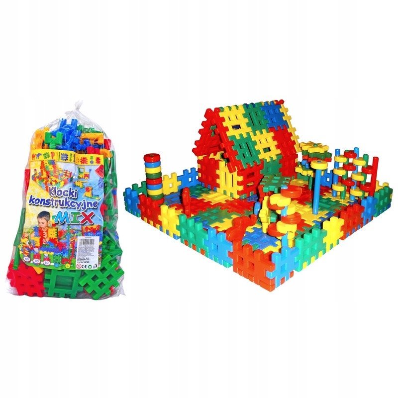 klocki konstrukcyjne 110 elem.
