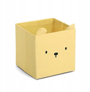 Pojemnik na zabawki muślinowy COZY KIDS z uszkami, 28 x 28 x 28 cm - Pojemniki na zabawki - miniaturka - grafika 1